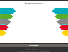 Tablet Screenshot of cheapwomenshoes.com